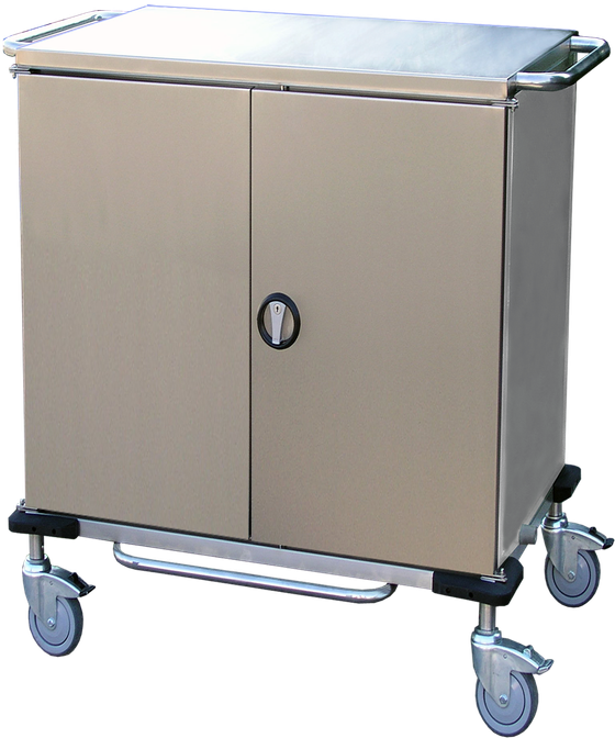 Trolley for Transporting Sterilization Containers and Material
