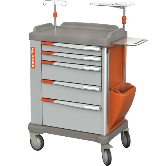 MUV-M5-R Modular UNI Resuscitation Trolley