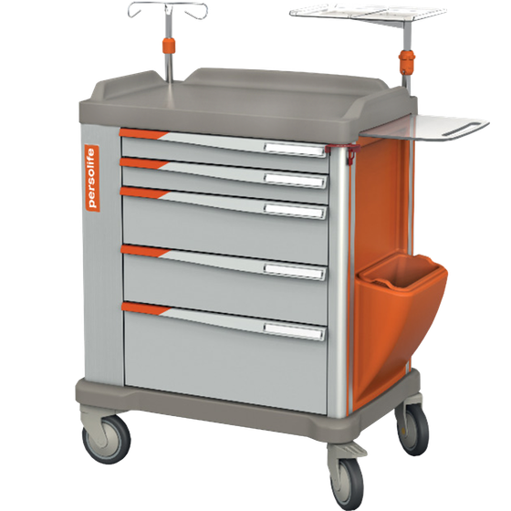 MUV-L4-R / MUV-L5-R Modular UNI Resuscitation Trolley