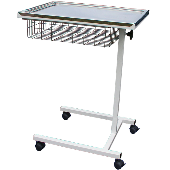 SNVL-640K Painted Height-Adjustable Instrument Table