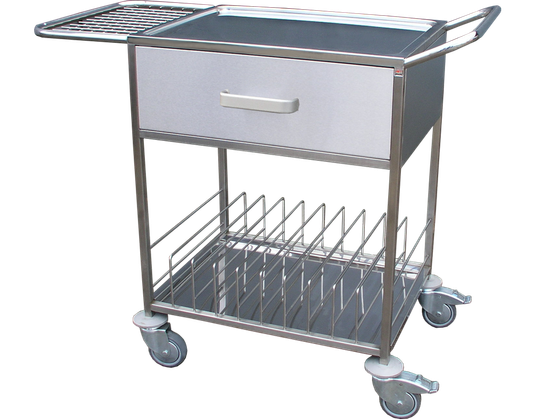 SVCHN-1000-Z Ward Round Trolley for Medical Records