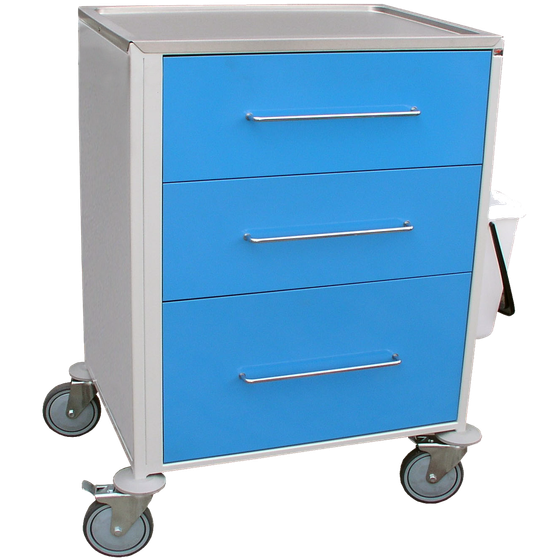3SNLZ-640B Instrument Table with Three Drawers