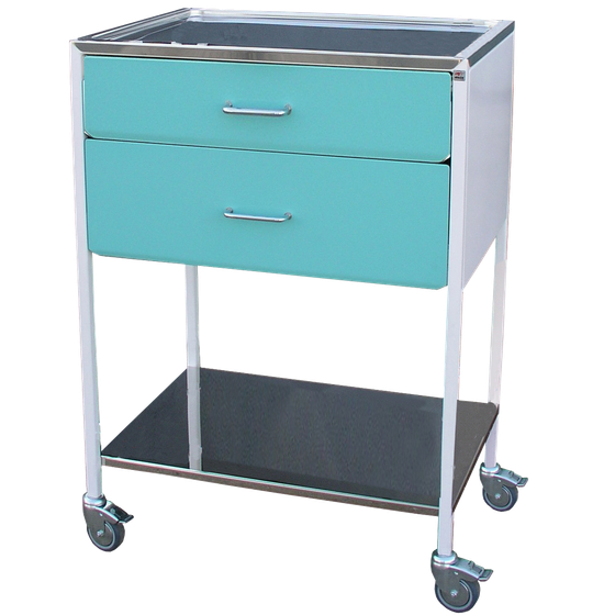 SNLZ-2-640B Instrument Table with Two Drawers