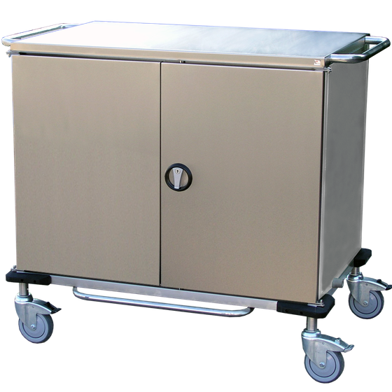 Small Trolley for Transporting Sterilization Containers and Material