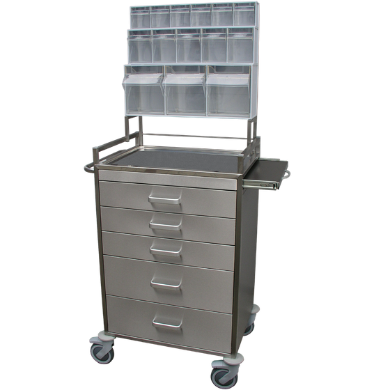 UNI-5NG-3M Universal Instrument Table with Shelf