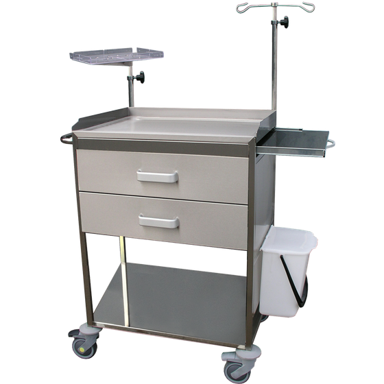 UNI-2N-R Universal Instrument Table with Shelf
