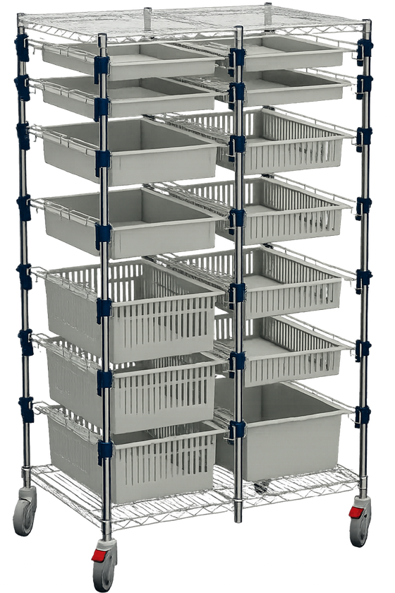 Transportní úložný vozík TUS-MOS-1 ISO / TUS-MOS-2 ISO / TUS-MOS-3 ISO