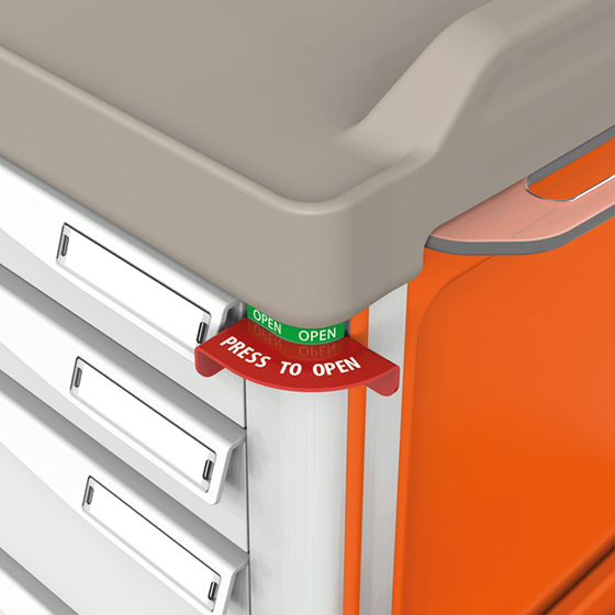 MUV-L4-R / MUV-L5-R Modular UNI Resuscitation Trolley