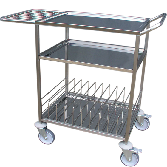 SVCHN-1000-R Ward Round Trolley for Medical Records