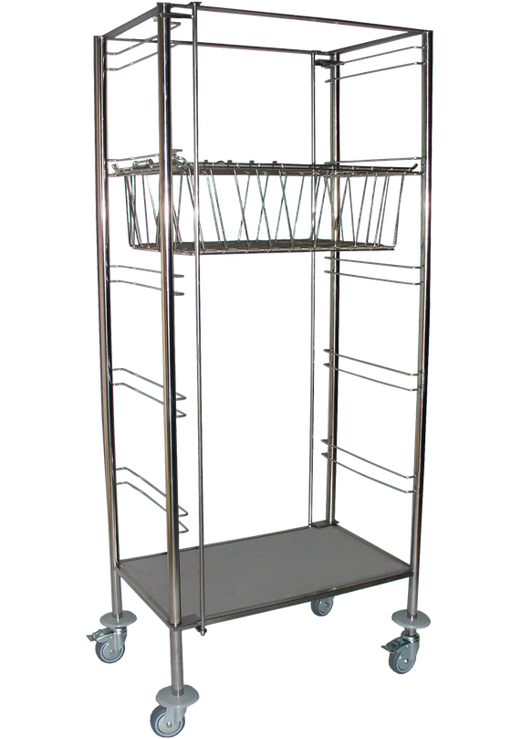 OPSN Double-Sided Pass-Through Sterilization Stand
