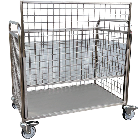 VSMP-1000 Stainless Steel Laundry Distribution Trolley